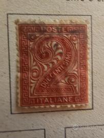 francobollo 2 cent