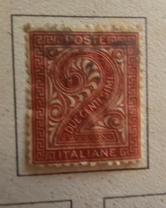 francobollo 2 cent