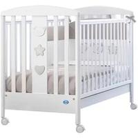 Culla pali completa di materasso e coprimaterasso