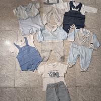 set di abbigliamento bimbo 1/3 mesi