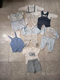 set di abbigliamento bimbo 1/3 mesi
