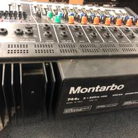 MONTARBO 744S MIXER AMPLIFICATO