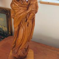 Scultura Madonna con Bambino