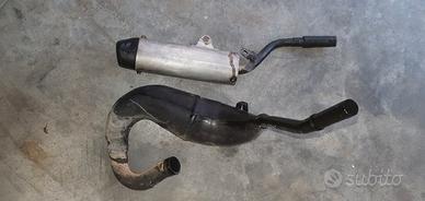 Marmitta Espansione kawasaki kx 85 