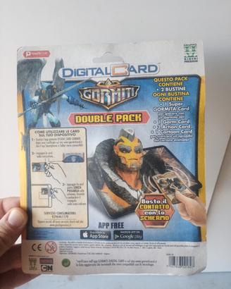Gormiti Digital Card Blister Card Gioco Con L'app