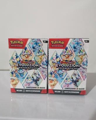 GCC Pokémon Evoluzioni Prismatiche x 2