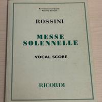 Spartito Rossini - Messe Solennelle (vocal score)