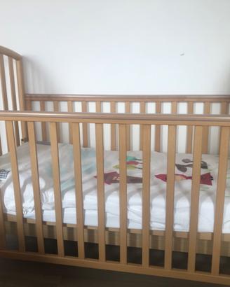 Lettino  pali ciak + materasso