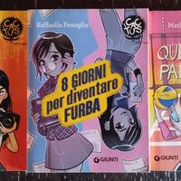 3 Libri per ragazze edizione Giunti