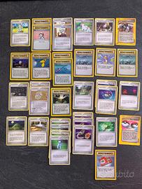 Lotto carte Pokemon addestramento