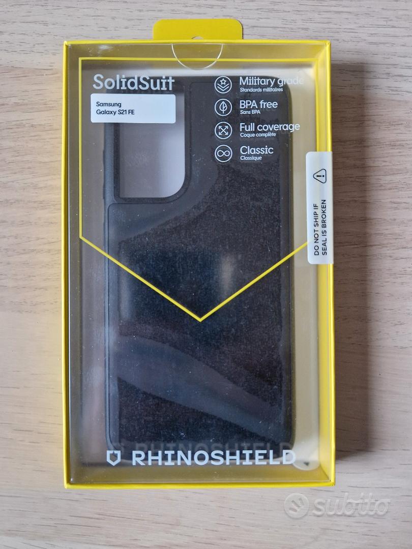 SolidSuit Rhinoshield nera per samsung s21 fe - Telefonia In vendita a  Brescia
