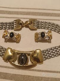 Collana e orecchini vintage Guy Laroche autentici