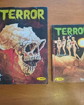 2 Fumetti TERROR: "Mau-Mau" & "Forza Bruta"