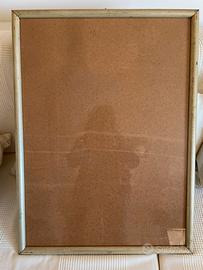 Cornice grigio/argento opaco