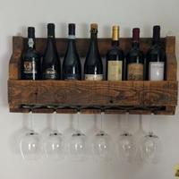 Portabottiglie portabicchieri pallet cantinetta