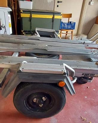 Carrello portamoto Ellebi 3 posti revisionato