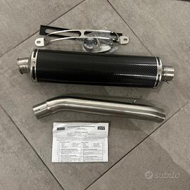 Marmitta scarico mivv per kawasaki Z 750