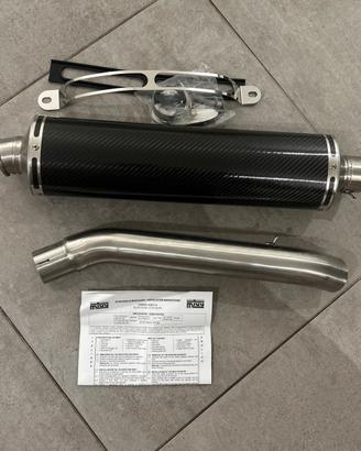 Marmitta scarico mivv per kawasaki Z 750