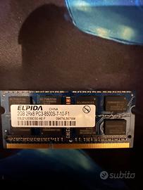 RAM Elpida 2GB DDR3 SO-DIMM