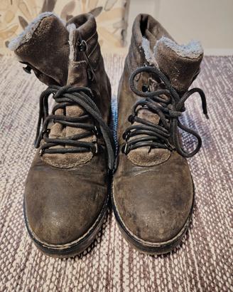 scarponcini ragazza /donna numero 36 in pelle 