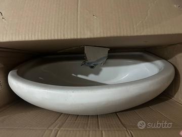 Lavandino bianco - Azzurra serie Diana