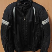 Giacca moto in tessuto 