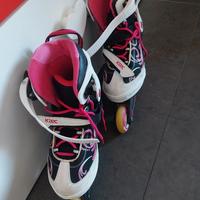 Pattini a 4 ruote allungabili dal N36 a 39