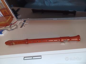 Flauto dolce in legno