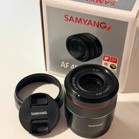 Samyang AF 45mm f 1.8 FE