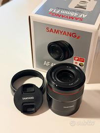 Samyang AF 45mm f 1.8 FE