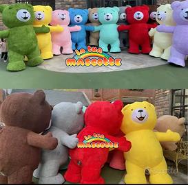 Mascotte animazione vestito completo