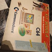 Raro Kit Commodore C64 per la scuola.