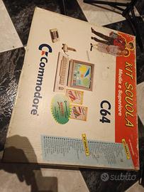 Raro Kit Commodore C64 per la scuola.
