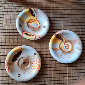 Tris di piattini da caffé Thun