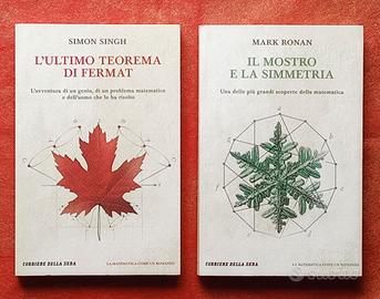 Collana "LA MATEMATICA COME UN ROMANZO", 30 volumi