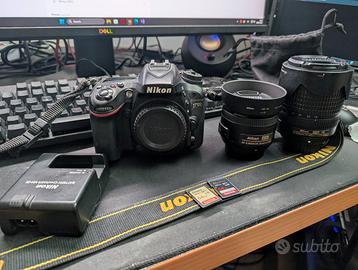 Nikon D7100 + 2 Obiettivi + Accessori