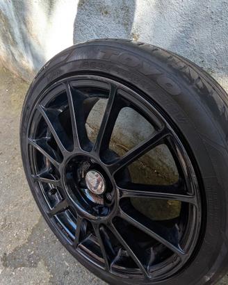 Cerchioni  Fiat Punto 17 " + gomme Toyo sport