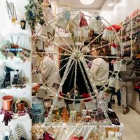 Ruota Panoramica in latta con luci