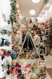 Ruota Panoramica in latta con luci