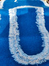 completo tre tappetini per bagno 