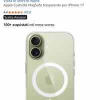 Cover clear APPLE magsafe iPhone 17