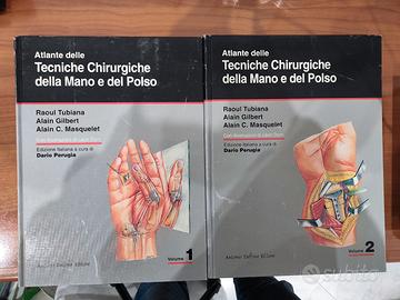 Atlante tecniche chirurgiche di mano e polso