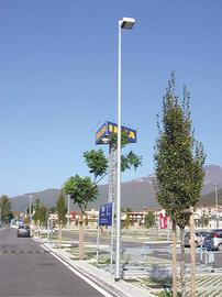 Pali illuminazione in acciaio zincato