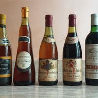 Bottiglie di Vino Straniere Vintage da Collezione