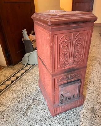 Stufa a legna terra cotta