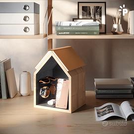 Docking Station per Cellulare in Legno a forma di