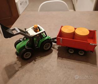 Grande trattore con rimorchio Playmobil 6130