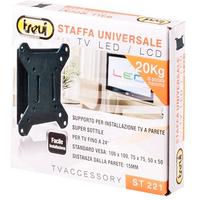 TV staffa supporto fisso a muro Vesa tre misure