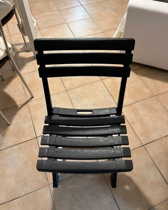 Sedia pieghevole