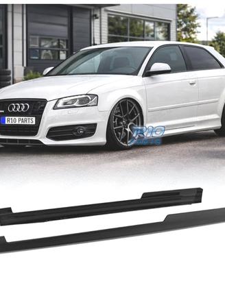 MINIGONNE LATERALI AUDI A3 8P LOOK S3 3 PORTE